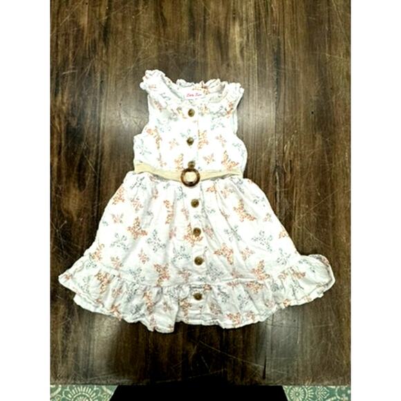 Adorable Little Country Baby,Little Lass Dress Size 4T, Western,Cowgirl,W/Belt - Picture 1 of 7